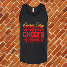 Load image into Gallery viewer, Kansas City Chiefs Repeat Unisex Tank Top
