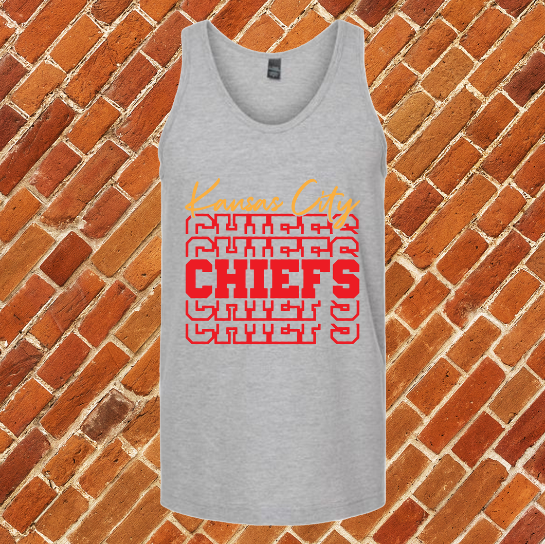 Kansas City Chiefs Repeat Unisex Tank Top