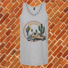 Load image into Gallery viewer, Arizona Truck and Cactus Unisex Tank Top
