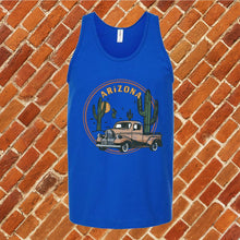 Load image into Gallery viewer, Arizona Truck and Cactus Unisex Tank Top
