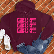 Load image into Gallery viewer, Pink Kansas City Hoodie
