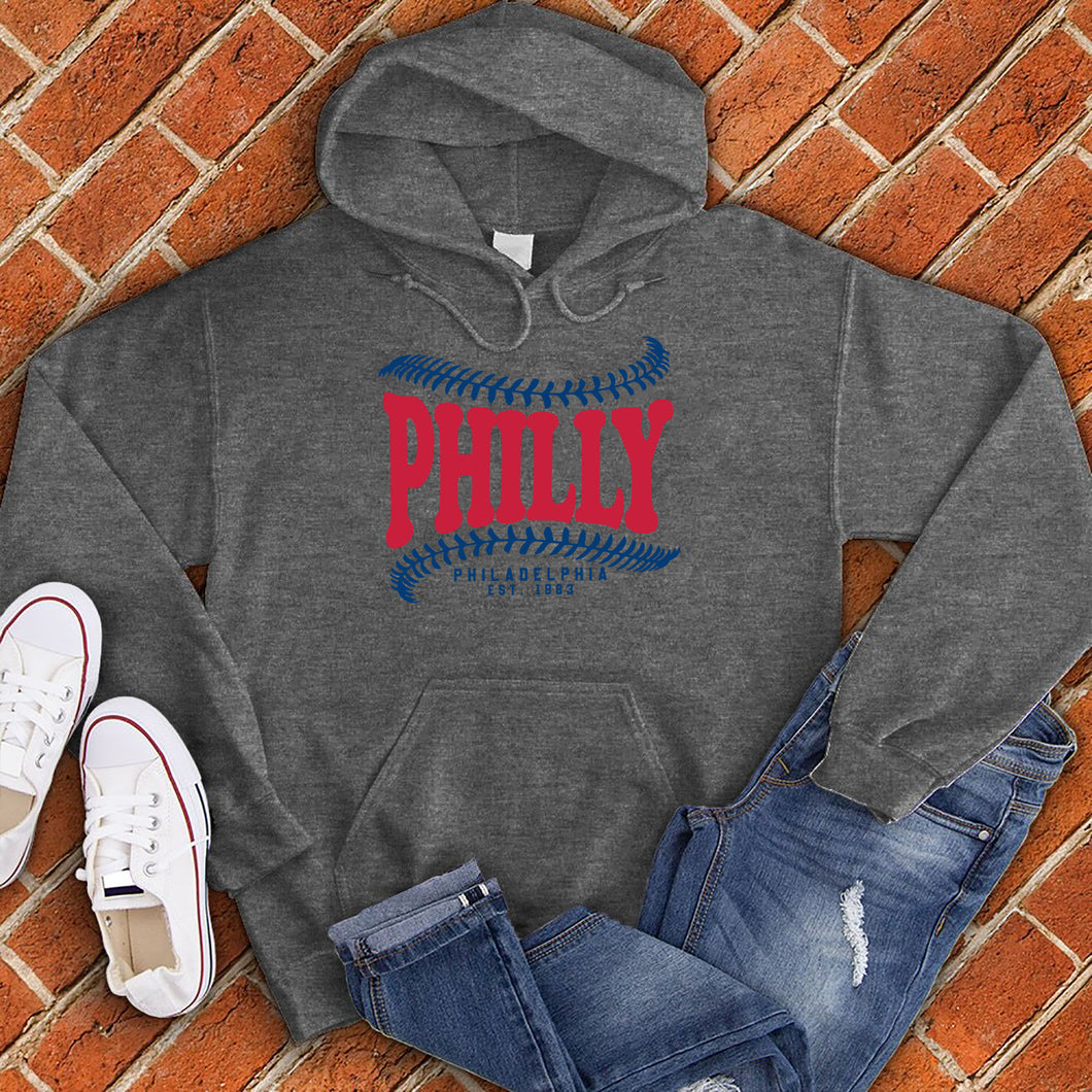 Philly In Baseball Hoodie