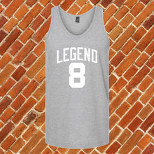 Load image into Gallery viewer, Baltimore Legend #8 Unisex Tank Top
