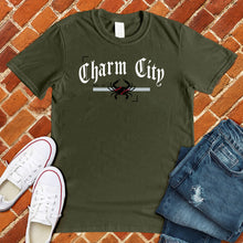 Load image into Gallery viewer, Charm City Baseball Tee
