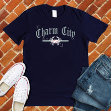 Load image into Gallery viewer, Charm City Baseball Tee
