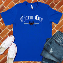 Load image into Gallery viewer, Charm City Baseball Tee
