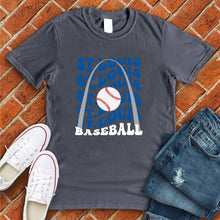 Load image into Gallery viewer, St. Louis Repeat Baseball Tee
