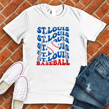 Load image into Gallery viewer, St. Louis Repeat Baseball Tee
