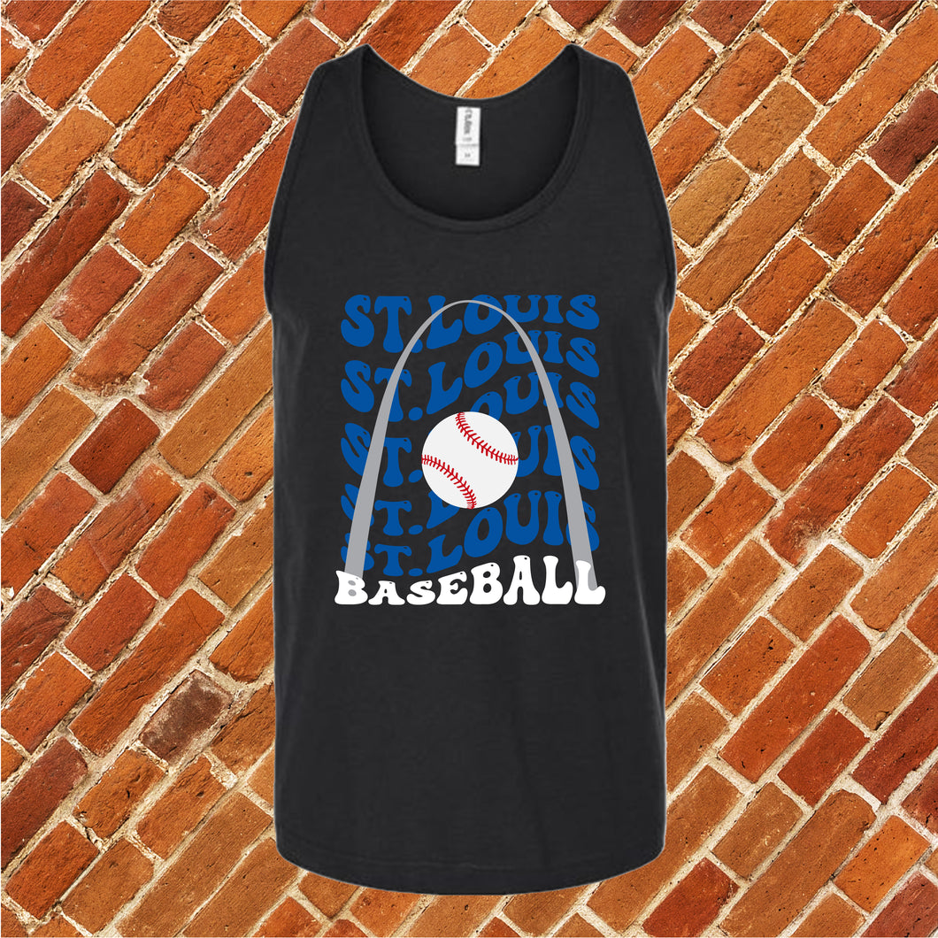 St. Louis Repeat Baseball Unisex Tank Top