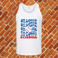 Load image into Gallery viewer, St. Louis Repeat Baseball Unisex Tank Top
