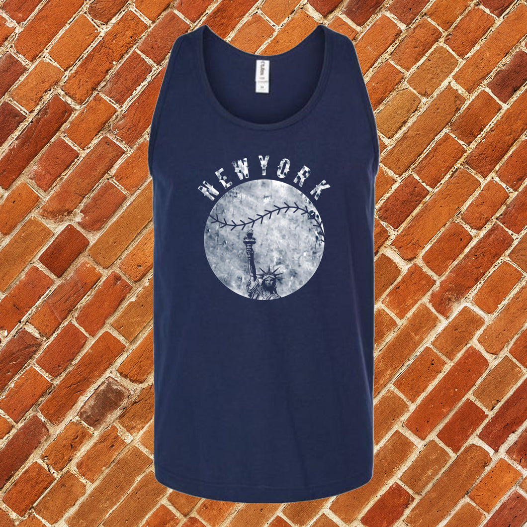 NYC Lady Liberty Baseball Unisex Tank Top