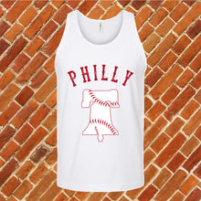 Load image into Gallery viewer, Liberty Bell Baseball Unisex Tank Top
