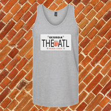 Load image into Gallery viewer, Atlanta Peachy License Plate Unisex Tank Top
