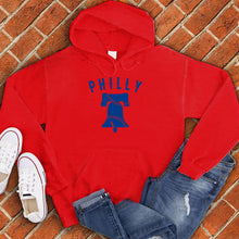 Load image into Gallery viewer, Blue Liberty Bell Baseball Hoodie
