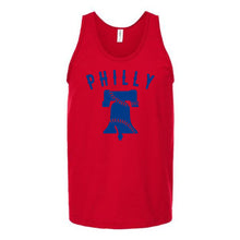 Load image into Gallery viewer, Blue Liberty Bell Baseball Unisex Tank Top
