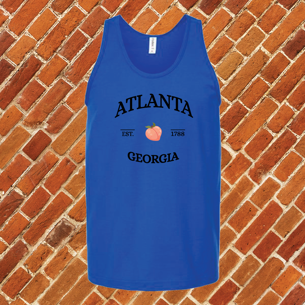 Atlanta Georgia Peach Unisex Tank Top
