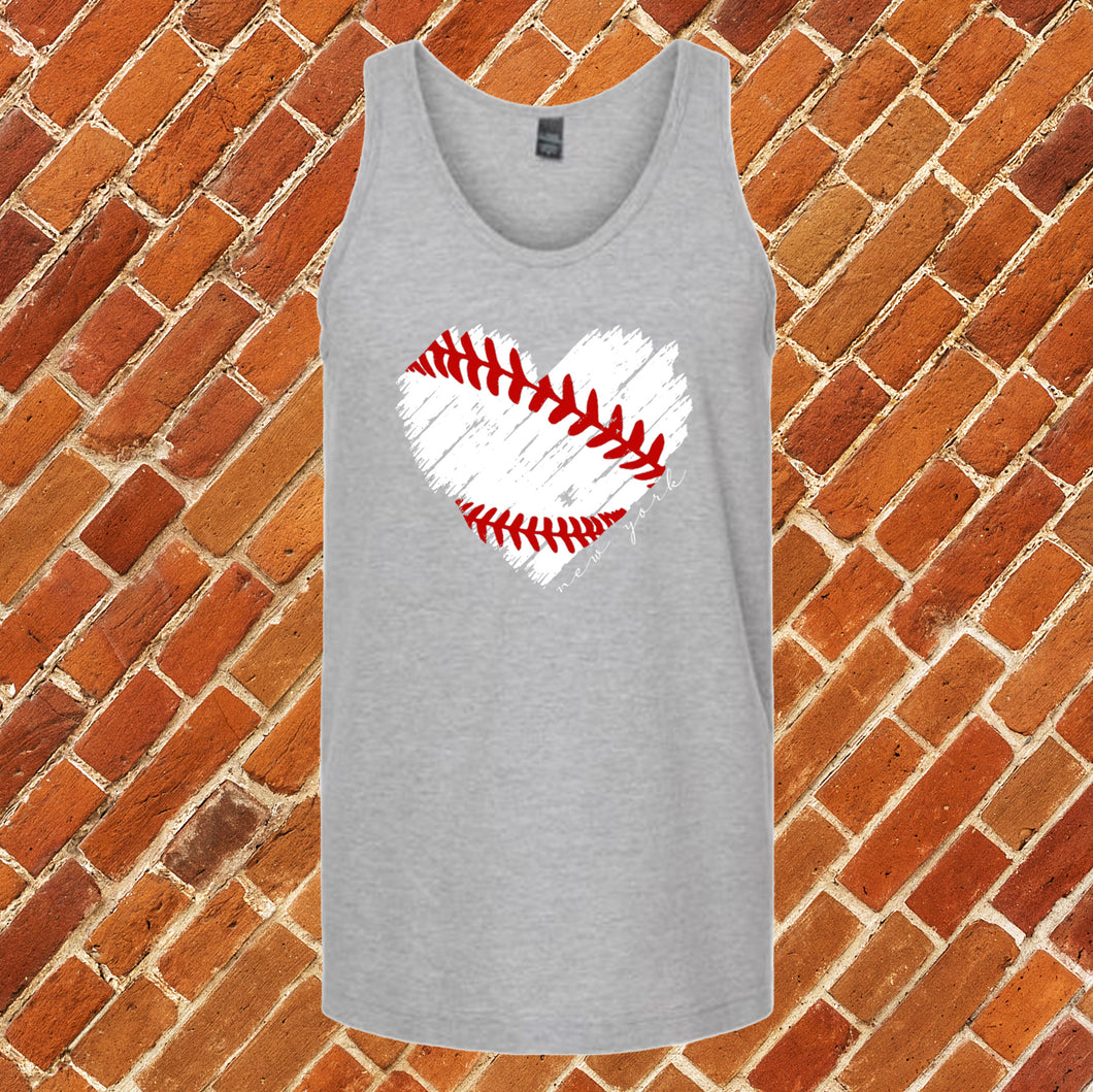 New York Baseball Love Unisex Tank Top