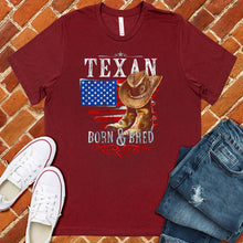 Load image into Gallery viewer, Texan Born &amp; Bred Tee
