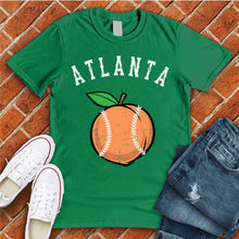 Load image into Gallery viewer, Atlanta Peach Baseball Tee
