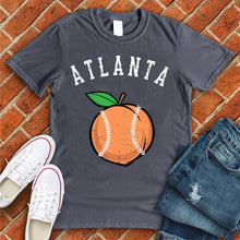 Load image into Gallery viewer, Atlanta Peach Baseball Tee
