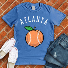 Load image into Gallery viewer, Atlanta Peach Baseball Tee
