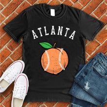 Load image into Gallery viewer, Atlanta Peach Baseball Tee
