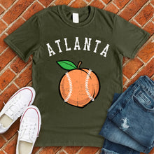 Load image into Gallery viewer, Atlanta Peach Baseball Tee
