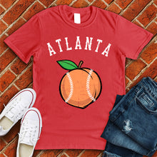 Load image into Gallery viewer, Atlanta Peach Baseball Tee
