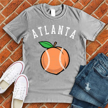 Load image into Gallery viewer, Atlanta Peach Baseball Tee
