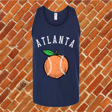 Load image into Gallery viewer, Atlanta Peach Baseball Unisex Tank Top
