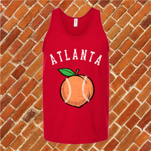 Load image into Gallery viewer, Atlanta Peach Baseball Unisex Tank Top
