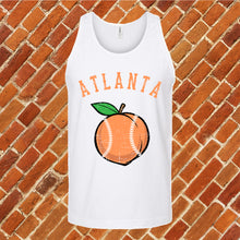Load image into Gallery viewer, Atlanta Peach Baseball Unisex Tank Top

