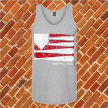Load image into Gallery viewer, Washington DC Baseball Flag Unisex Tank Top
