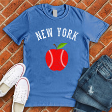 Load image into Gallery viewer, New York Apple Baseball Tee
