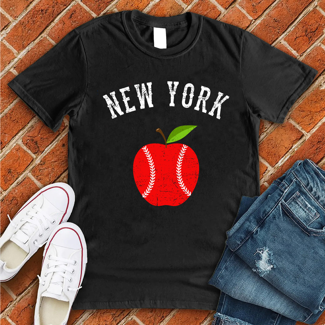 New York Apple Baseball Tee