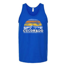 Load image into Gallery viewer, Colorado Sunshine Distressed Unisex Tank Top
