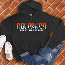 Load image into Gallery viewer, Colorado Rocky Mountains Sunset Hoodie
