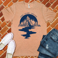 Load image into Gallery viewer, Hike Climb Explore Tee
