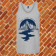 Load image into Gallery viewer, Hike Climb Explore Unisex Tank Top
