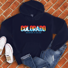Load image into Gallery viewer, Colorado Adventure is Calling Hoodie
