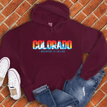 Load image into Gallery viewer, Colorado Adventure is Calling Hoodie
