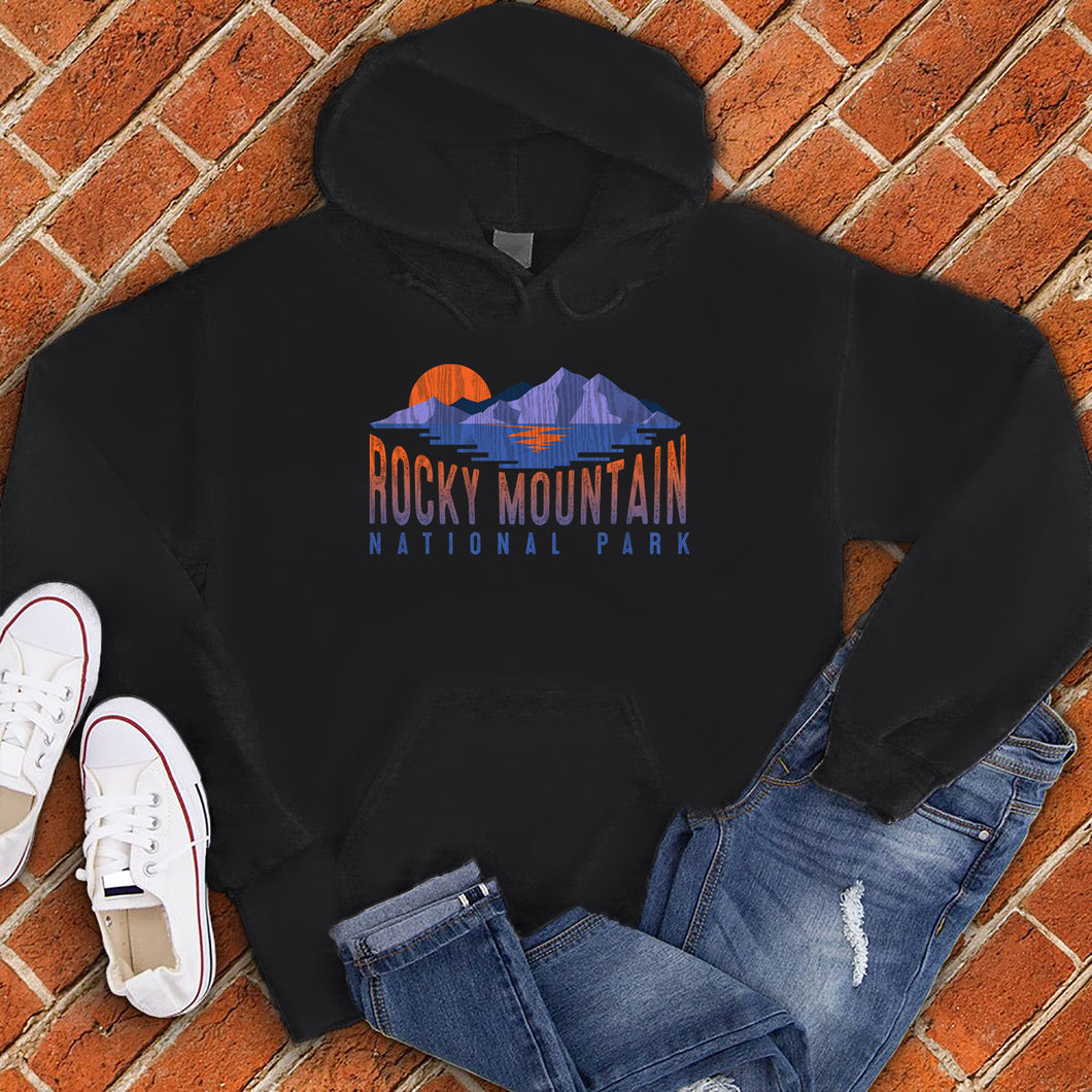 Purple Rocky Mountain Hoodie