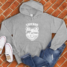 Load image into Gallery viewer, Chicago Bears Skyline And Flag Hoodie
