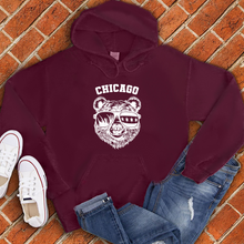 Load image into Gallery viewer, Chicago Bears Skyline And Flag Hoodie
