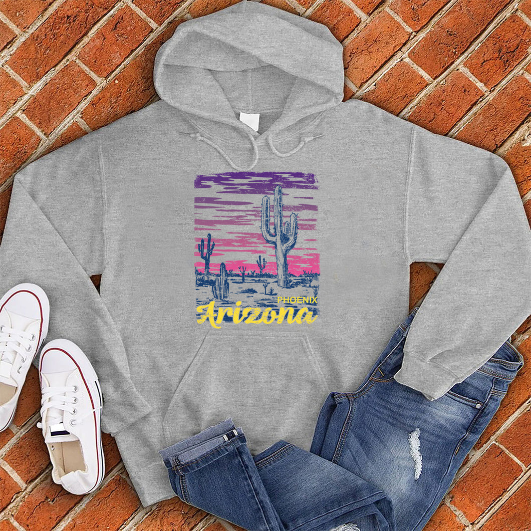 Phoenix Arizona Purple & Pink Hoodie