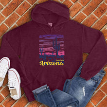 Load image into Gallery viewer, Phoenix Arizona Purple &amp; Pink Hoodie
