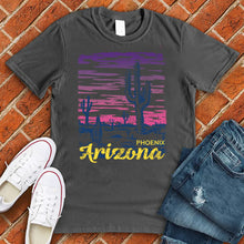 Load image into Gallery viewer, Phoenix Arizona Purple &amp; Pink Tee
