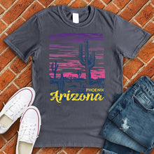 Load image into Gallery viewer, Phoenix Arizona Purple &amp; Pink Tee
