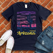 Load image into Gallery viewer, Phoenix Arizona Purple &amp; Pink Tee
