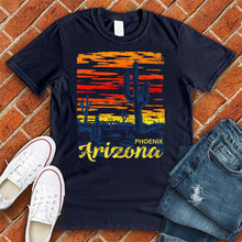 Load image into Gallery viewer, Phoenix Arizona Sun set Tee
